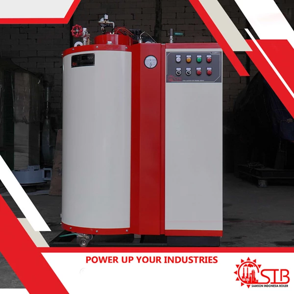 SSBV Mini series 200kg - Diesel - STEAM BOILER BRAND SAMSON INDONESIA BOILER (SIB) Mesin boiler