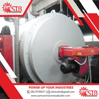 Thermal Oil Heater Horizontal STOH Series 3000000 Kcal hour Solar Hot Oil Heater Sleeping Model 200 to 320 degrees Full Package Installation Commissioning Licensing Area South Tangerang West Jakarta